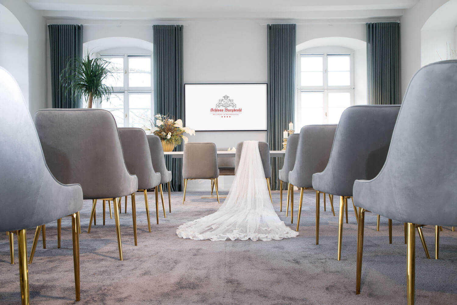 Schloss Burgbrohl DJ Chris – Trauzimmer Hochzeit