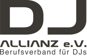 Schwarzes DJ Allianz e.V. Logo – Berufsverband für DJs