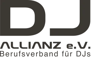 Schwarzes DJ Allianz e.V. Logo – Berufsverband für DJs