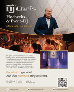 Music DJ Chris – Hochzeits- & Event-DJ für NRW und Rheinland-Pfalz